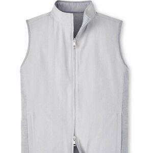 Peter Millar Men's XXL Gale Grey Portrush Reversible Hybrid Vest MSRP $275
